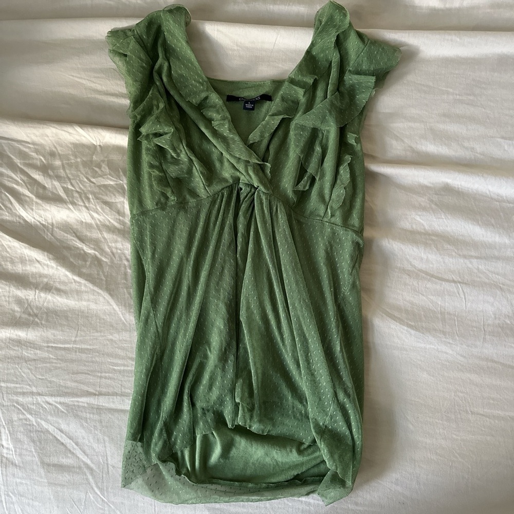 Green Summer Top